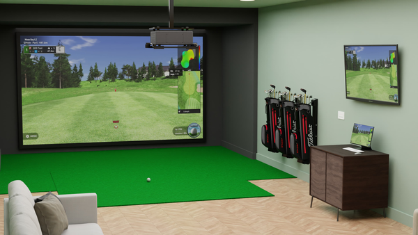 Mastering the game from home: A step-by-step guide to start golfing at home.
